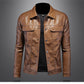 Veste en cuir Bombardier Pour Homme