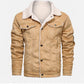 Veste vintage style aviateur marron