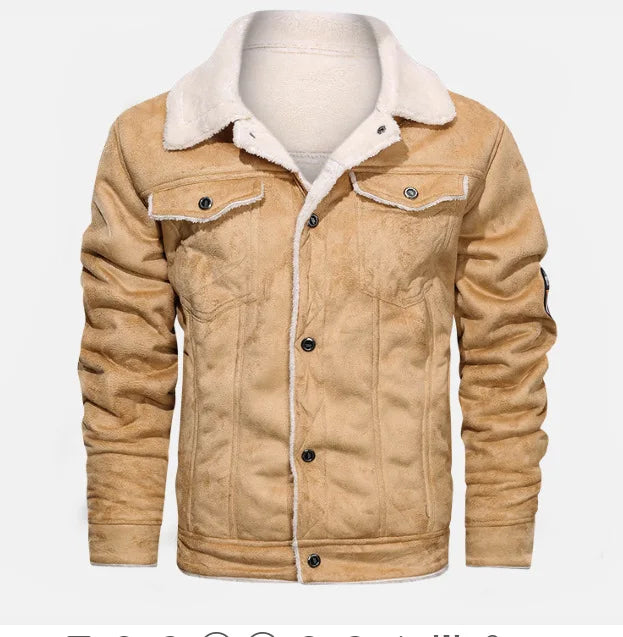 Veste vintage style aviateur marron
