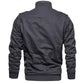 Veste militaire longue double poches homme