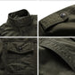 Veste Militaire avec manches à poches homme
