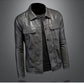 Veste en cuir Bombardier Pour Homme