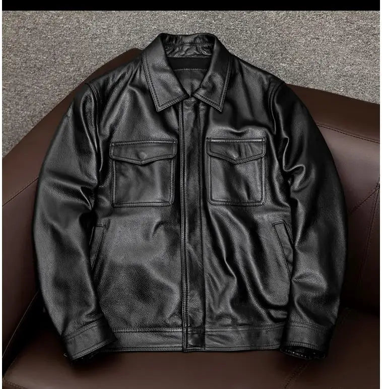 Moto Edge - Veste en Cuir Moto Edge