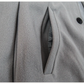 Veste longue en laine avec boutons