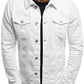 Veste en jean classic décontractée pour homme