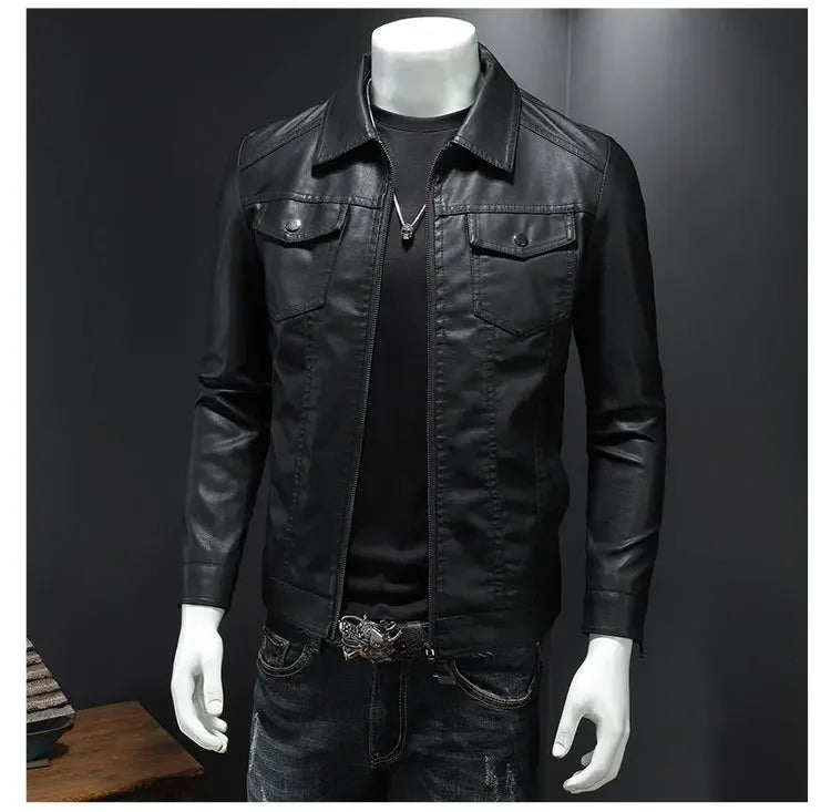 Hudson - Veste en cuir homme