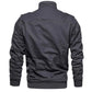 Veste militaire longue double poches homme