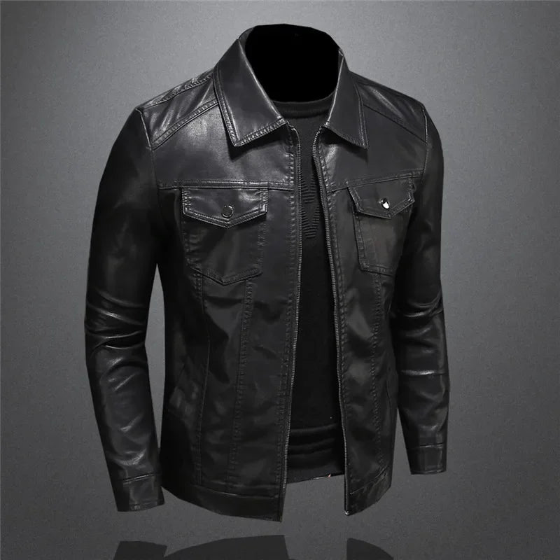 Hudson - Veste en cuir homme