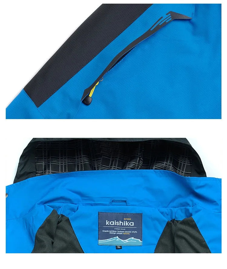 Veste randonnée imperméable respirante pour homme