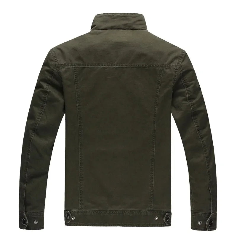 Veste Militaire avec manches à poches homme