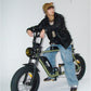 Veste en cuir vintage souple homme